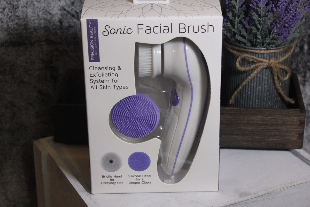 PRECISION BEAUTY EXFOLIATING CLEANSING SONIC FACIAL BRUSH Sonic