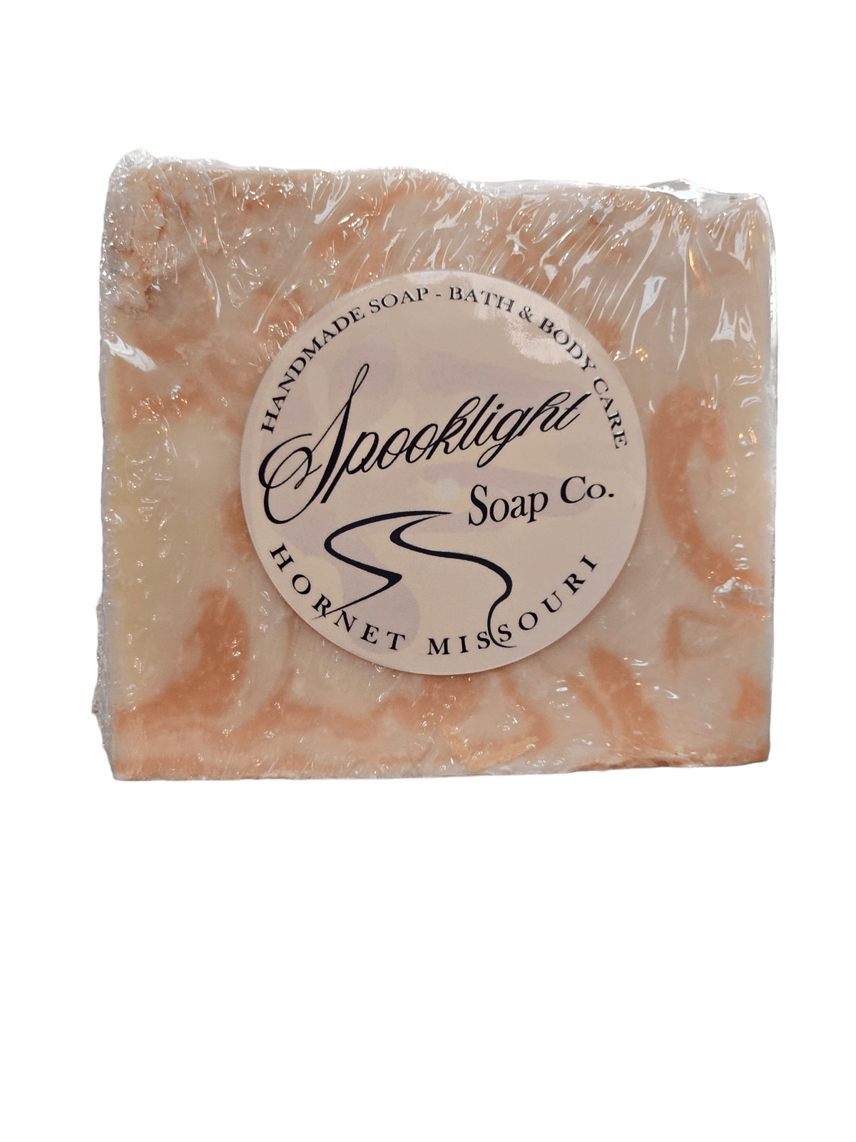 Magnolia Peach Sunrise Soap | Juicy Peach & Floral Notes | Nourishing Coconut Milk Bar by Spooklight Soap Co.