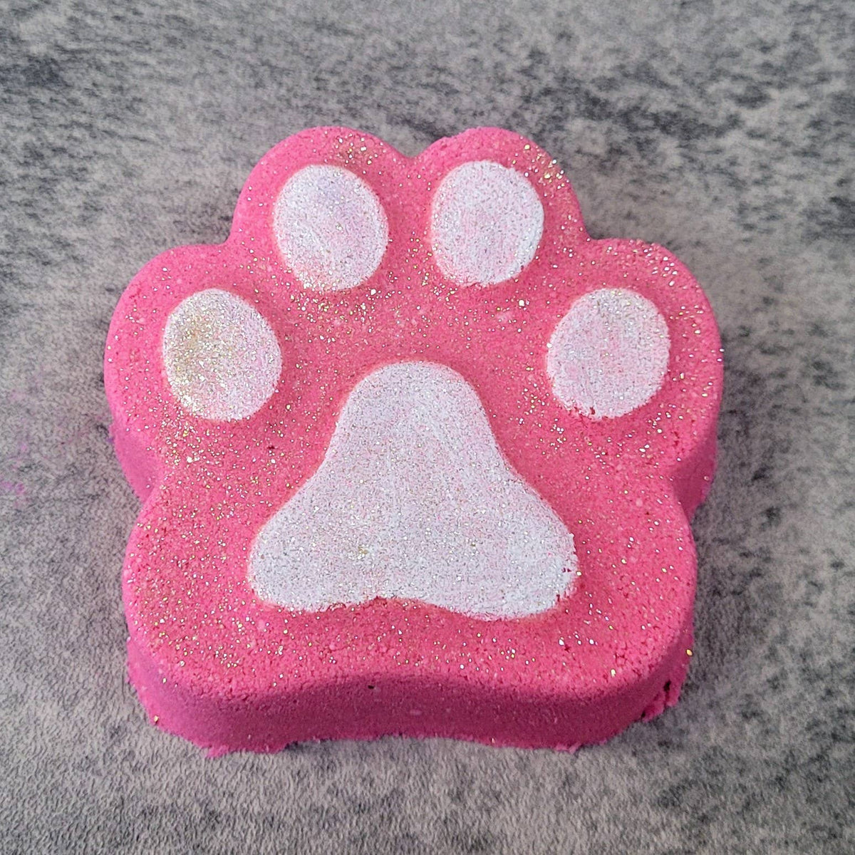 Cute Cat Paw-Shaped Bath Bombs | Handmade & Scented - Sugar Cookie, Wonderberry, Raspberry Vanilla