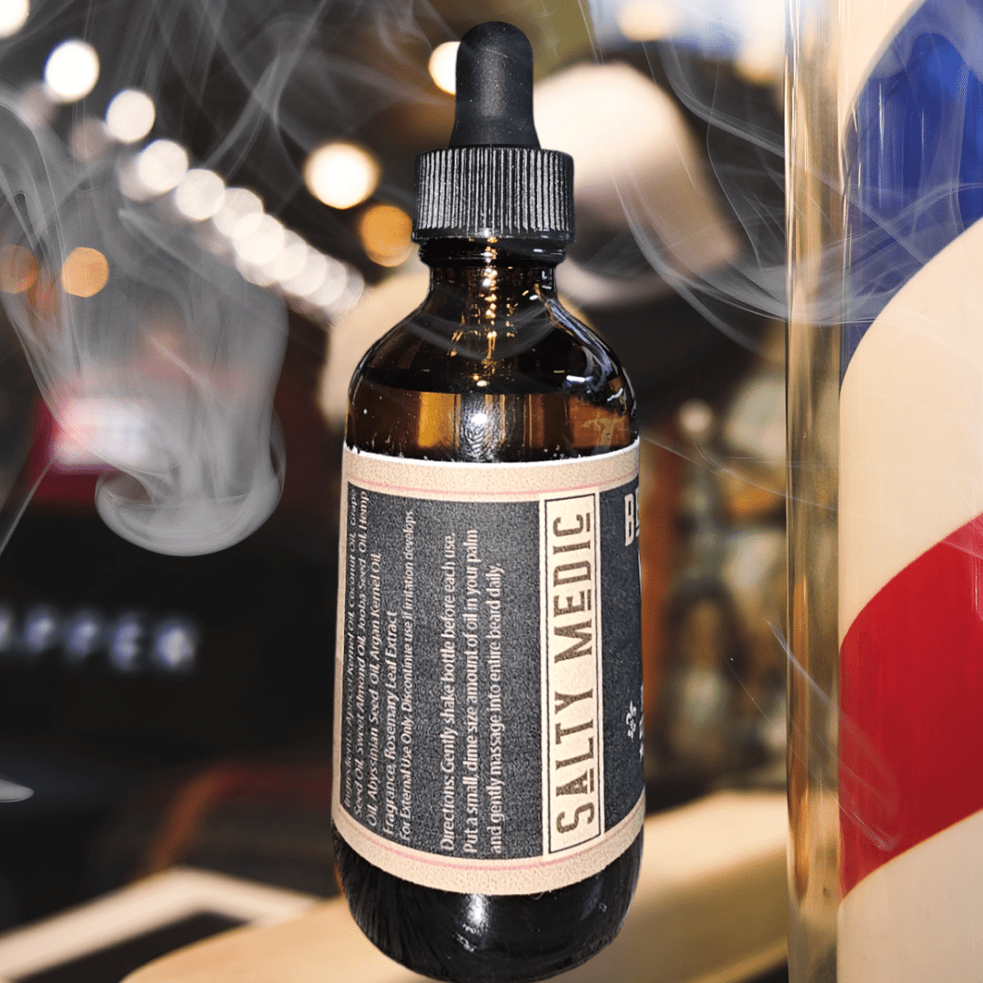 Hydrating Beard Oil – Jojoba, Hemp, Argan & Abyssinian Oil for Maximum Softness