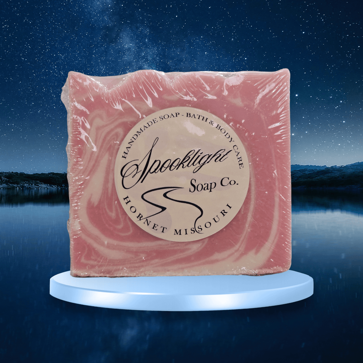Jasmine Nightfall Symphony Soap | Oak & Moss Scented | Luxurious Coconut Milk Bar by Spooklight Soap Co.