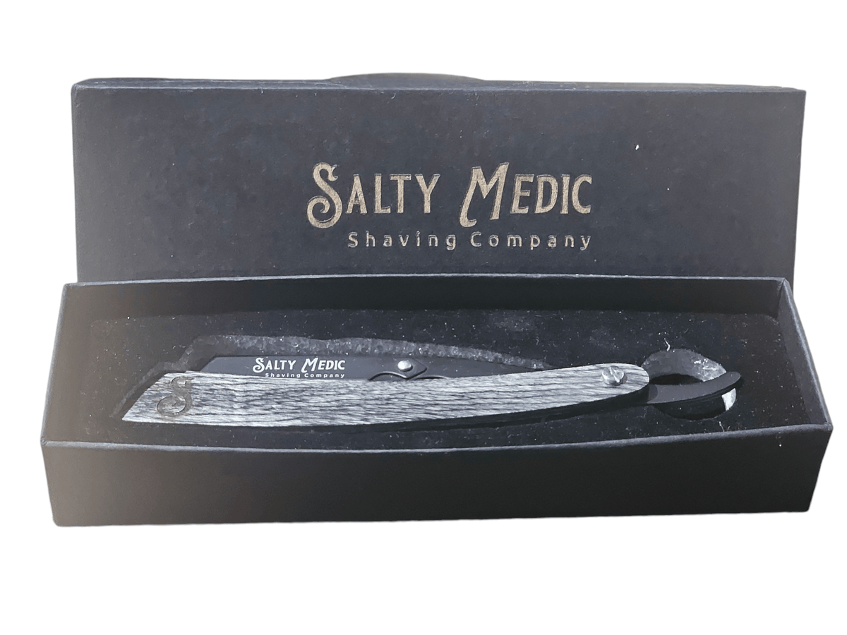 Salty Medic Shaving Co. Straight Razor - The Ultimate Shave