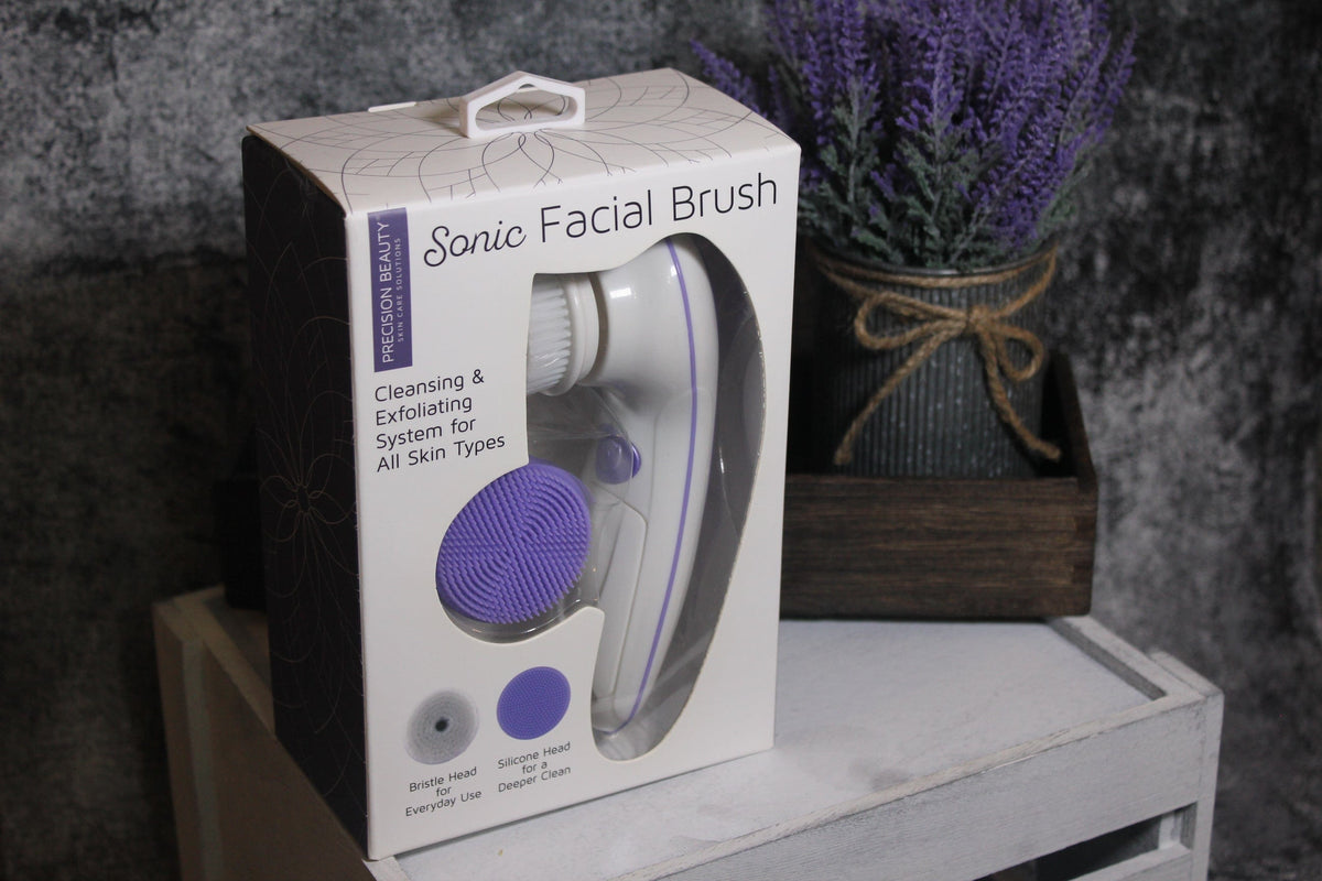 PRECISION BEAUTY EXFOLIATING CLEANSING SONIC FACIAL BRUSH Sonic